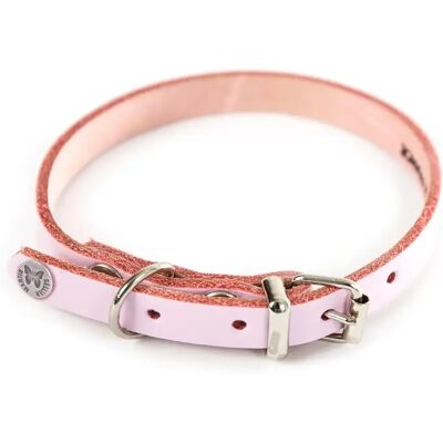 Collier pour chien en cuir Martin Sellier Rose - Publicité Collier pour chien en cuir Martin Sellier Rose - Publicité