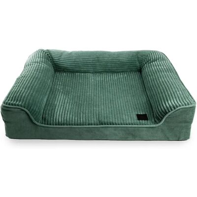 Canapé pour chien Martin Sellier Royale Vert - Publicité Canapé pour chien Martin Sellier Royale Vert - Publicité