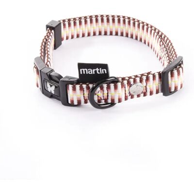 Collier pour chien nylon réglable Martin Sellier L Blanc - Publicité Collier pour chien nylon réglable Martin Sellier L Blanc - Publicité