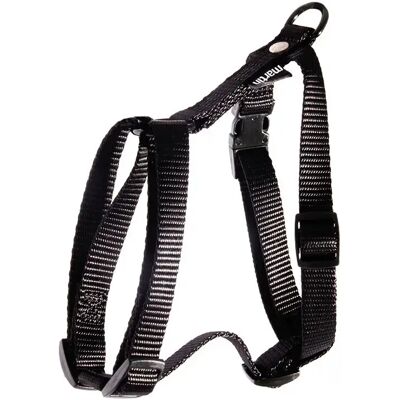Harnais pour chien réglable classic nylon Martin Sellier S Noir - Publicité Harnais pour chien réglable classic nylon Martin Sellier S Noir - Publicité