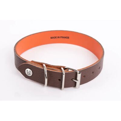 Collier pour chien Martin Sellier Allure Marron - Publicité Collier pour chien Martin Sellier Allure Marron - Publicité
