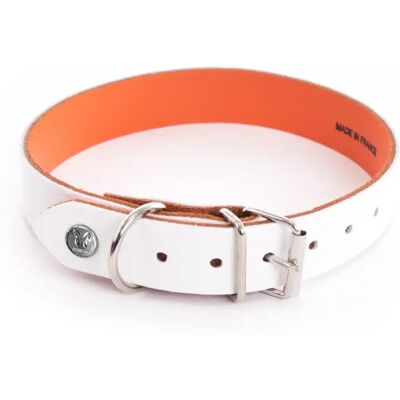 Collier pour chien Martin Sellier Allure Blanc - Publicité Collier pour chien Martin Sellier Allure Blanc - Publicité