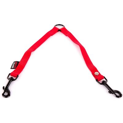 Laisse pour chien classic nylon Martin Sellier Rouge - Publicité Laisse pour chien classic nylon Martin Sellier Rouge - Publicité