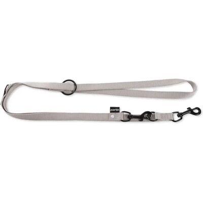 Laisse pour chien classic nylon Martin Sellier 3P Gris - Publicité Laisse pour chien classic nylon Martin Sellier 3P Gris - Publicité
