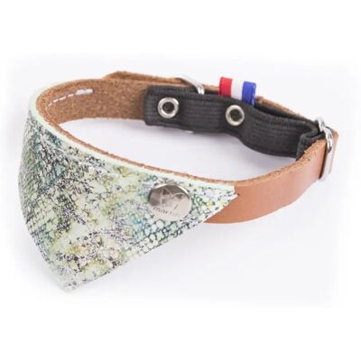 Collier pour Chat Martin Malibu Vert/Marron - Réglable 30x1 cm - Publicité Collier pour Chat Martin Malibu Vert/Marron - Réglable 30x1 cm - Publicité