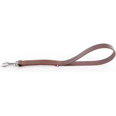 Laisse pour chien en cuir bicolore Martin Sellier 499 Marron - Publicité Laisse pour chien en cuir bicolore Martin Sellier 499 Marron - Publicité