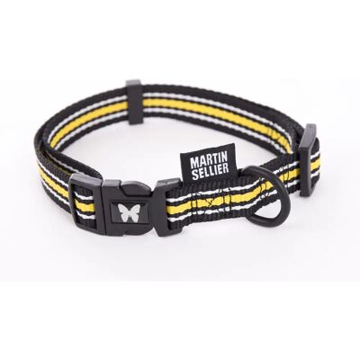 Collier pour chien trio réglable Martin Sellier S Noir - Publicité Collier pour chien trio réglable Martin Sellier S Noir - Publicité