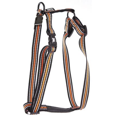 Harnais pour chien trio réglable nylon Martin Sellier L Orange - Publicité Harnais pour chien trio réglable nylon Martin Sellier L Orange - Publicité