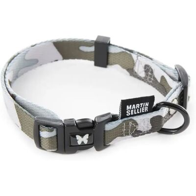 Collier pour chien nylon réglable Martin Sellier M Gris - Publicité Collier pour chien nylon réglable Martin Sellier M Gris - Publicité