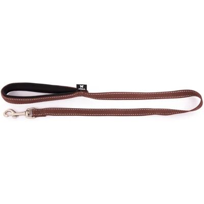 Laisse pour chien neoprène nylon Martin Sellier M Marron - Publicité Laisse pour chien neoprène nylon Martin Sellier M Marron - Publicité