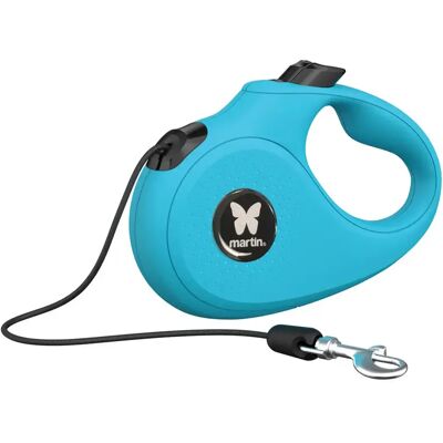 Laisse pour chien cordon Martin Sellier Instinct XS Turquoise - Publicité Laisse pour chien cordon Martin Sellier Instinct XS Turquoise - Publicité