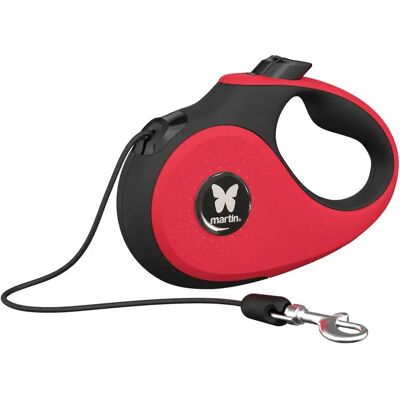 Laisse pour chien cordon Martin Sellier 2 Soft S Rouge - Publicité Laisse pour chien cordon Martin Sellier 2 Soft S Rouge - Publicité