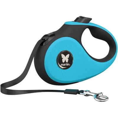 Laisse pour chien sangle Martin Sellier 2 Soft L Turquoise - Publicité Laisse pour chien sangle Martin Sellier 2 Soft L Turquoise - Publicité