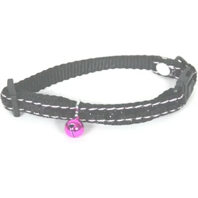 Collier pour Chat Paillette Noir de Martin Sellier - Publicité Collier pour Chat Paillette Noir de Martin Sellier - Publicité