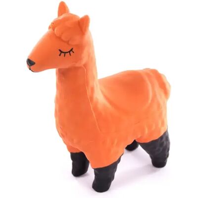 Jouet pour chien lama latex Martin Sellier Orange - Publicité Jouet pour chien lama latex Martin Sellier Orange - Publicité