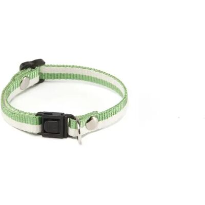 Collier pour chat bambou Martin Sellier Vert - Publicité Collier pour chat bambou Martin Sellier Vert - Publicité