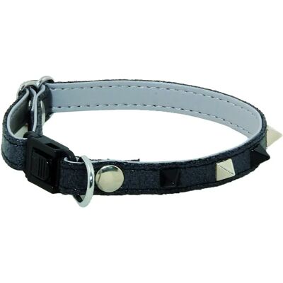 Collier pour chat Martin Sellier Glam Noir - Publicité Collier pour chat Martin Sellier Glam Noir - Publicité