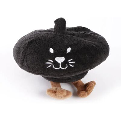 Peluche pour chien beret Martin Sellier Noir - Publicité Peluche pour chien beret Martin Sellier Noir - Publicité