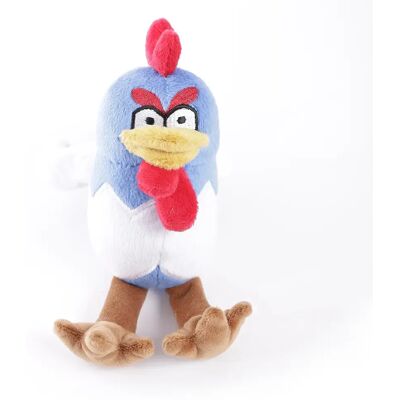 Peluche pour chien coq Martin Sellier Bleu - Publicité Peluche pour chien coq Martin Sellier Bleu - Publicité