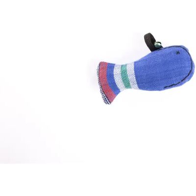 Jouet peluche pour chat poisson Martin Sellier Bleu - Publicité Jouet peluche pour chat poisson Martin Sellier Bleu - Publicité