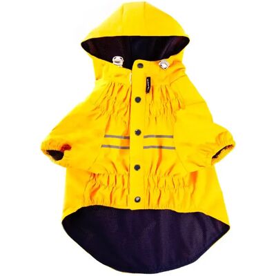 Imperméable pour chien Martin Sellier Stmalo Jaune - Publicité Imperméable pour chien Martin Sellier Stmalo Jaune - Publicité