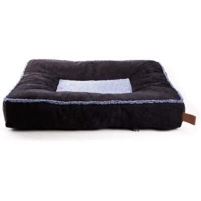 Coussin pour chien et chat avec bord épais doudouzen Martin Sellier Bleu - Publicité Coussin pour chien et chat avec bord épais doudouzen Martin Sellier Bleu - Publicité