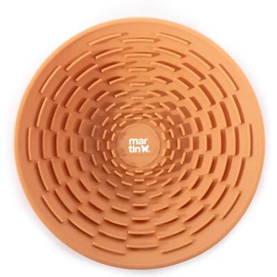 Gamelle de léchage pour chien silicone Martin Sellier Jaune - Publicité Gamelle de léchage pour chien silicone Martin Sellier Jaune - Publicité