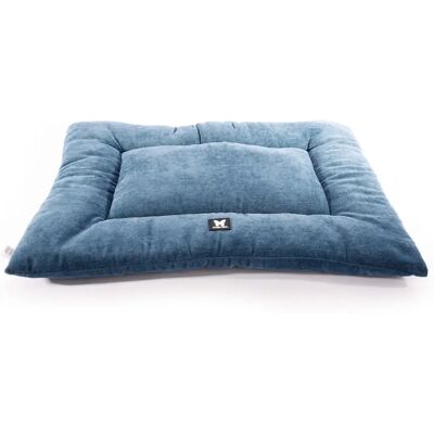 Coussin pour chien et chat réctangle élégante ouat Martin Sellier Bleu - Publicité Coussin pour chien et chat réctangle élégante ouat Martin Sellier Bleu - Publicité