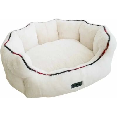 Panier pour chien Nobby Pet Xmas Nevio Blanc - Publicité Panier pour chien Nobby Pet Xmas Nevio Blanc - Publicité