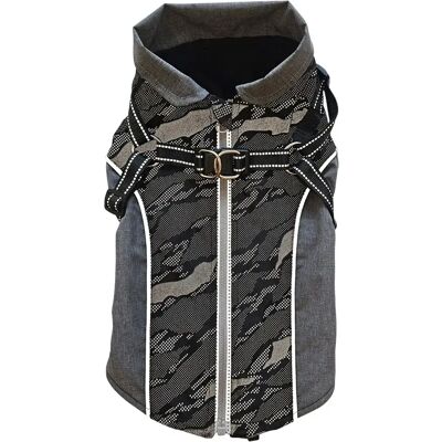 Manteau pour chien 2 en 1 Nobby Pet Reku Gris - Publicité Manteau pour chien 2 en 1 Nobby Pet Reku Gris - Publicité