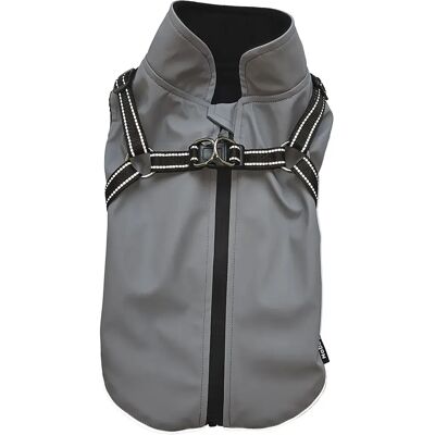 Imperméable pour chien 2 en 1 Nobby Pet Anteka Gris - Publicité Imperméable pour chien 2 en 1 Nobby Pet Anteka Gris - Publicité