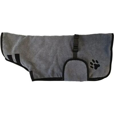 Peignoir pour chien Nobby Pet Dry & Clean Gris - Publicité Peignoir pour chien Nobby Pet Dry & Clean Gris - Publicité