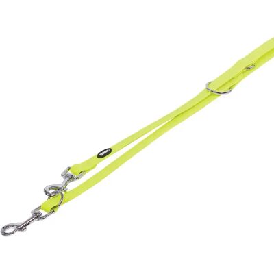Laisse Nobby PVC - 200cm, Jaune néon, Résistante - Publicité Laisse Nobby PVC - 200cm, Jaune néon, Résistante - Publicité