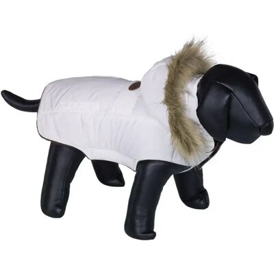 NOBBY Veste pour Chien - Blanc - Imperméable et Coupe-Vent - 20cm - Publicité NOBBY Veste pour Chien - Blanc - Imperméable et Coupe-Vent - 20cm - Publicité