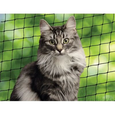 Nobby Filet de sécurité pour chats - 4 x 3 m - Porte et filet pour chats - Publicité Nobby Filet de sécurité pour chats - 4 x 3 m - Porte et filet pour chats - Publicité
