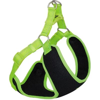 Harnais pour chien Nobby Pet Black Mesh Reflect Jaune - Publicité Harnais pour chien Nobby Pet Black Mesh Reflect Jaune - Publicité