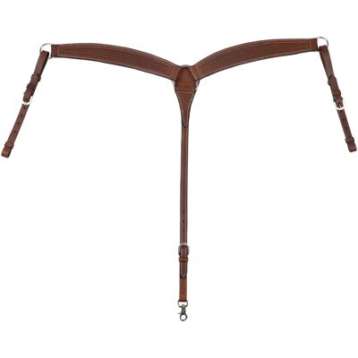 Collier de chasse pour cheval Pool's Deluxe Marron - Publicité Collier de chasse pour cheval Pool's Deluxe Marron - Publicité