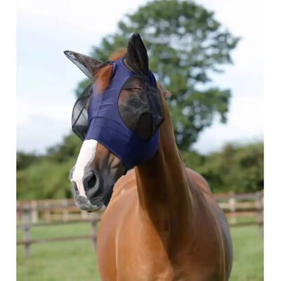 Masque anti-mouches Premier Equine - Protection 360° Lycra - Publicité Masque anti-mouches Premier Equine - Protection 360° Lycra - Publicité