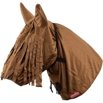 Masque anti-mouches et anti-éczéma pour cheval Premiere Equitation Marron - Publicité Masque anti-mouches et anti-éczéma pour cheval Premiere Equitation Marron - Publicité