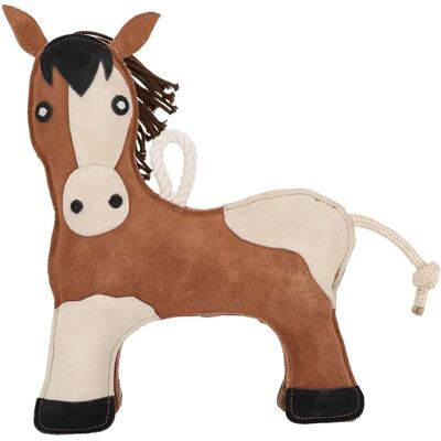 Jouet pour cheval 3D QHP Marron - Publicité Jouet pour cheval 3D QHP Marron - Publicité
