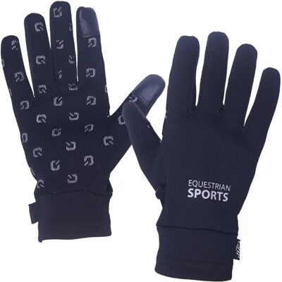 Gants QHP Tallinn - Hiver, Écran tactile, Prise en silicone - Publicité Gants QHP Tallinn - Hiver, Écran tactile, Prise en silicone - Publicité