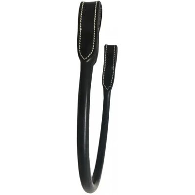 Frontal pour cheval cuir rond Silver Crown Noir - Publicité Frontal pour cheval cuir rond Silver Crown Noir - Publicité