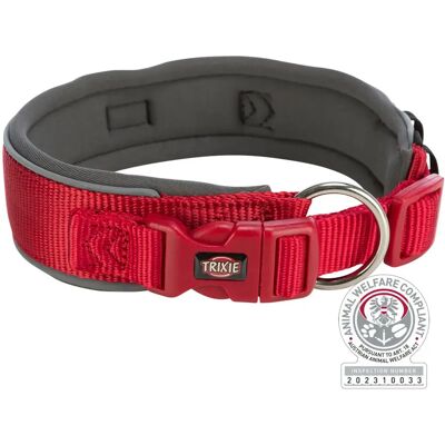 Collier pour chien extra large Trixie Premium Rouge - Publicité Collier pour chien extra large Trixie Premium Rouge - Publicité