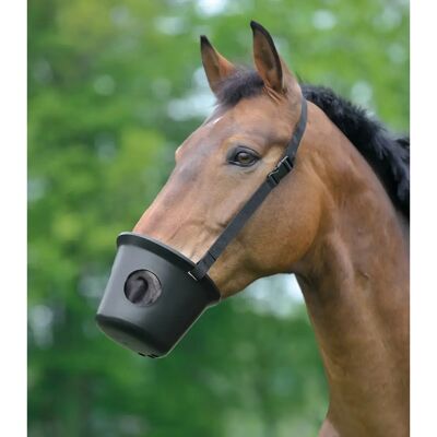 Muselière pour poney anti-colique Waldhausen Noir - Publicité Muselière pour poney anti-colique Waldhausen Noir - Publicité