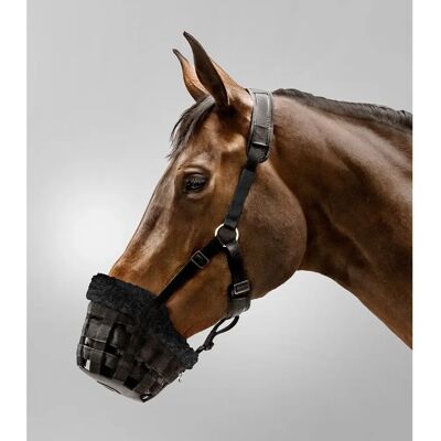 Muselière pour poney confort Waldhausen Noir - Publicité Muselière pour poney confort Waldhausen Noir - Publicité