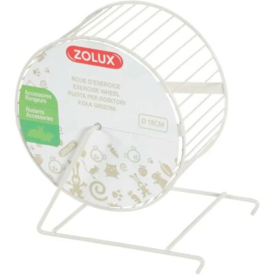 Bobine en métal Zolux 18 cm - Cage pour petits animaux - Publicité Bobine en métal Zolux 18 cm - Cage pour petits animaux - Publicité