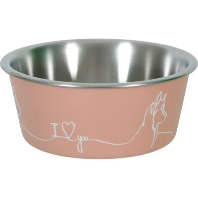 Zolux Love dog Bol antidérapant rose - Bol pour chiens - Publicité Zolux Love dog Bol antidérapant rose - Bol pour chiens - Publicité