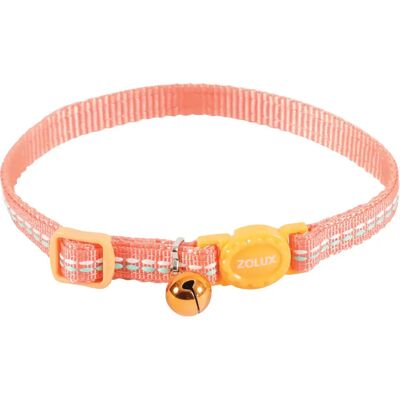 Collier pour chat Zolux Tempo - Réglable, Orange, Paillettes - Publicité Collier pour chat Zolux Tempo - Réglable, Orange, Paillettes - Publicité