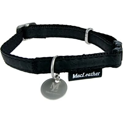 Collier pour chien Mac Leather Zolux - Réglable 45-70 cm - Noir - Publicité Collier pour chien Mac Leather Zolux - Réglable 45-70 cm - Noir - Publicité