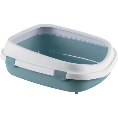 Bac à litière pour chat Zolux Stefanplast Queen Bleu - Publicité Bac à litière pour chat Zolux Stefanplast Queen Bleu - Publicité